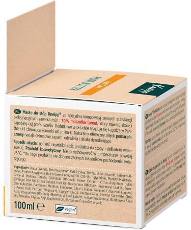 Kneipp Foot Care Butter with Calendula & Orange Oil | Nourishing Moisturizer for Dry Feet - Shop Now! - Buy Online on GoSupps.com