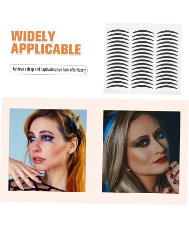 20 feuilles Lot de Autocollants Eye-liner Noir Double Paupi re Stickers Adh sifs Fins pour Maquillage Yeux Smoky Rehausseur Paupi re Confortable Transfert Maquillage Longue Tenue - Buy Online on GoSupps.com