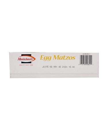 Manischewitz Matzo Cracker Egg 12oz - Authentic Jewish Passover Crackers - Buy Online on GoSupps.com