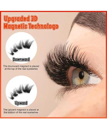 Eye Lashes Individual Brown Cluster Lashes Rita Lash Cluster Lashes Waterproof No Glue Required Reusable Magnetic Eyelashes with Clear Band Lashes - Buy Online on GoSupps.com