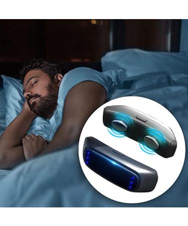 PPGE Home Portable Electric Snore Stopper snoring Corrector Anti Snoring Devices for Deeply Sleep Safe and Comfortable Snoring Solution(Size:4pc)