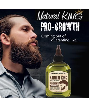 Buy Natural King Pro-Growth Castor Hair & Beard Oil Set (7.1 oz & 2.5 oz) - International Shipping Available - Buy Online on GoSupps.com