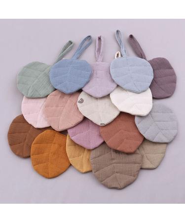 Chic Baby Pacifiers & Teething Pendants | Flexible Strap Cotton Leaf Toy | Perfect Shower Gifts for Baby M237-13# - Buy Online on GoSupps.com