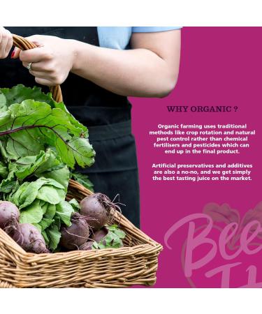 Beet It Jus de betterave bio 750 ml V g talien Cueilli et press Sans sucre ajout (lot de 6) - Buy Online on GoSupps.com