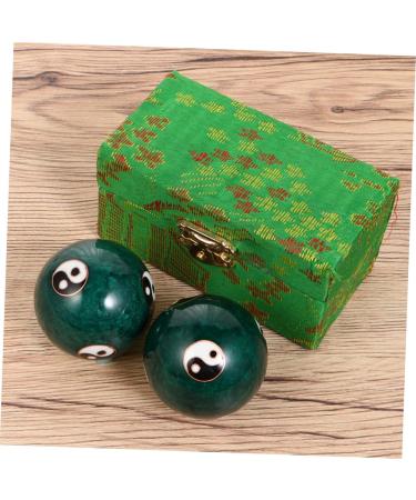 Beavorty 2 Pairs of Health Balls - Chinese Cloisonne Massage Balls for Wellness & Yoga | Hand Massage & Stress Relief - Buy Online on GoSupps.com