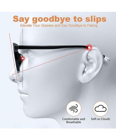 Curious Self-Adhesive Silicone Nose Pads - 20 Pairs Anti-Slip Comfort for Glasses & Sunglasses - Soft White Nose Pads for Reading Glasses - Buy Online on GoSupps.com