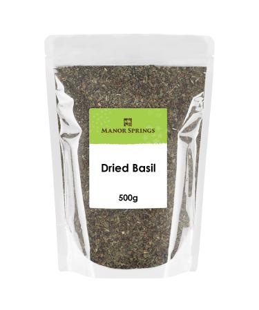 Dried Basil 500g by Manor Springs - Buy Online on GoSupps.com