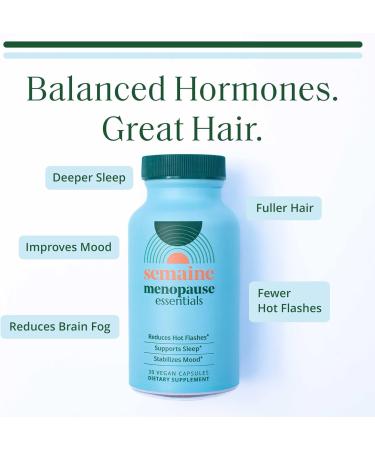 Menopause Relief Supplement for Women | Mood Support, Hot Flash Relief, Skin Hydration | Hormone-Free Vegan Formula | 30 Day Supply - Buy Online on GoSupps.com