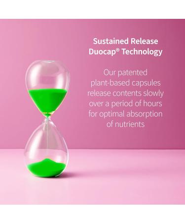 Garden of Life Women Hair Growth Supplement - Thicker Hair with Biotin Hyaluronic Acid Probiotics & Clinically Studied Keranat - 30 Lemon Capsules - Buy Online on GoSupps.com