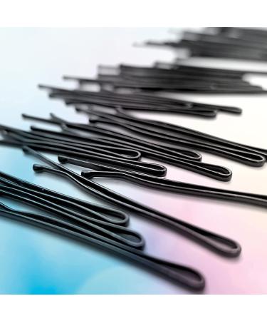 Conair 500 Count Black Bobby Hair Pins in Storage Tub - Salon Quality Hair Accessories - Buy Online on GoSupps.com