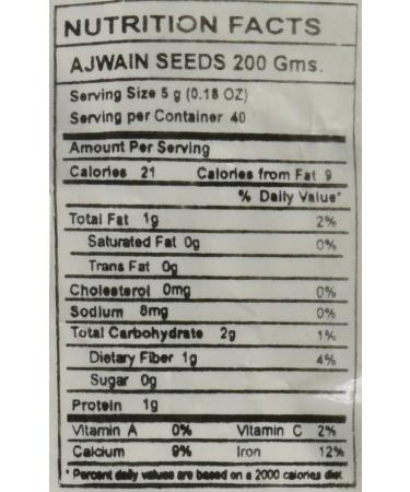 Swad Ajwain Seed 7 oz - Premium Quality Ajwin Seeds from Great Bazaar - Buy Online on GoSupps.com