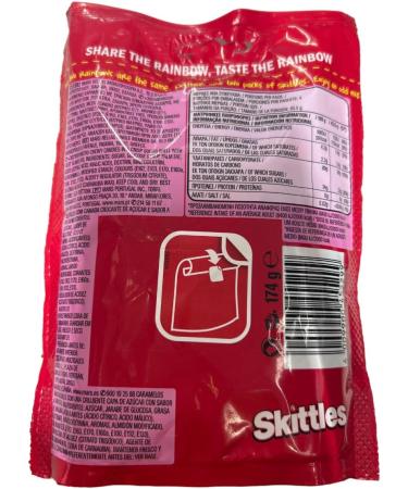 Skittles Skittles fruit flavours 174 g bag - Buy Online on GoSupps.com