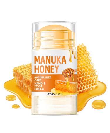 Honey Foot Cream Hand & Heel Cream for Very Dry Hands & Feet (40 ml) Cracked Heel Repair Cream Intensive Moisturising for Cracked Skin for Women & Men - 40g