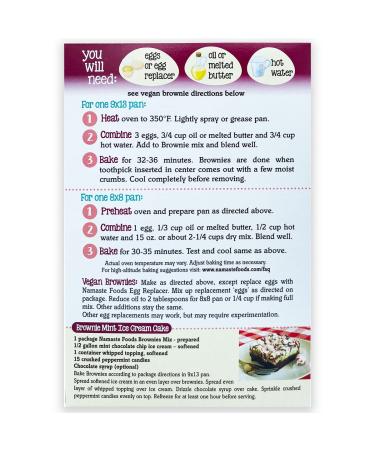 Namaste Foods Gluten Free Brownie Mix 30 oz - Delicious & Easy to Bake - Buy Online on GoSupps.com