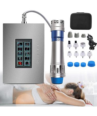 Gehpyyds ED shock wave therapy device portable electromagnetic extracorporal shock wave device Deep Tissue Percussion Body Relax Muscle pain relief massager for pain relief