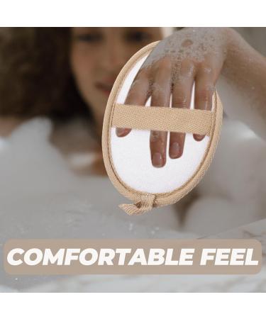 Beaupretty 4pcs Natural Loofah Sponges Exfoliating Body Scrubber for Shower & Bath - Buy Online on GoSupps.com