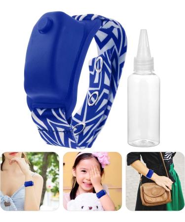 Healifty Hand Liquid Wristband - Portable Silicone Bracelet for Hand Soap - 2pcs Blue - Buy Online on GoSupps.com