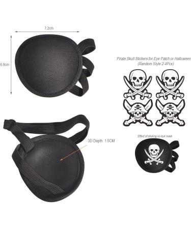 2PCS Adjustable Eye Patches for Lazy Eye & Strabismus - Medical Eye Cover for Adults & Kids - Buy Online on GoSupps.com