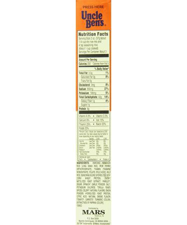Uncle Ben's Long Grain & Wild Rice Original Recipe Value Pack - 36 oz (6 oz x 6) | 6 Count Pack - Buy Online on GoSupps.com