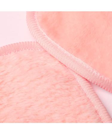 Washable & Reusable Makeup Removal Pads | Lilly Skin Microfiber Towels 7 Powder Pink Rectangular Pads for Gentle Facial Cleaning - Buy Online on GoSupps.com