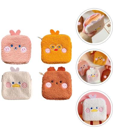 Milists 4-Piece Storage Bags for Women's Menstrual Pads | Sanitary Pad Case Holder for Breastfeeding & Travel - Perfect Fleece Organizer - Buy Online on GoSupps.com