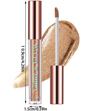 Eyeshadow Liquid | Chameleon Gloss Eyeshadow - Shimmer Eye Shadow Waterproof Long Lasting Quick-Drying Sparkling Eye Shadow Makeup Sritob 02# - Buy Online on GoSupps.com