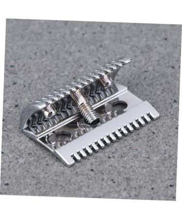 Zinc Alloy Razor Head for Men - Sturdy Wet Shaving Safety Razor Replacement | Bald Head Shaver Parts - Buy Online on GoSupps.com