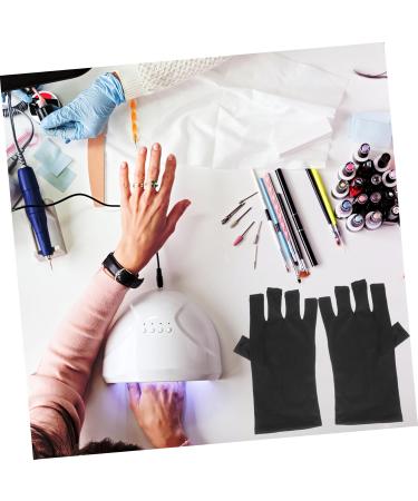 Beavorty 10 Pairs nail gloves pink gloves UV manicure gloves protective gloves UV gloves gloves UV protecting gloves manicure salon gloves polyester Miss Manicure tools protection - Buy Online on GoSupps.com