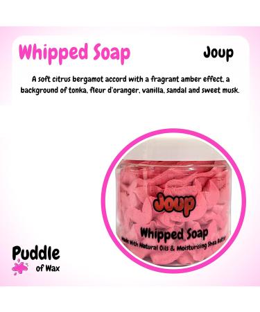 Joop Whipped Soap Body Wash - 150g - Natural Oils and Butters - Aftershave Scent - Vegan Friendly - Puddle of Wax - Made in the UK - Buy Online on GoSupps.com