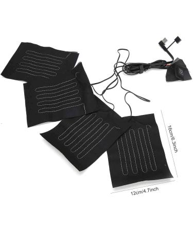 Buy Brrnoo 4-in-1 USB Heated Vest & Pillow - Electric Heating Pads for Winter Comfort - Buy Online on GoSupps.com