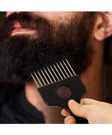 Metal Afro Hair Pick for Curly Hair - Detangle and Style with Ease (1 Pack) - Buy Online on GoSupps.com