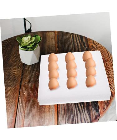 Zerodeko Rutin Egg Protection Egg Holder for Fridge Chicken Egg Container Foam Egg Holder Refrigerator Devil - Buy Online on GoSupps.com