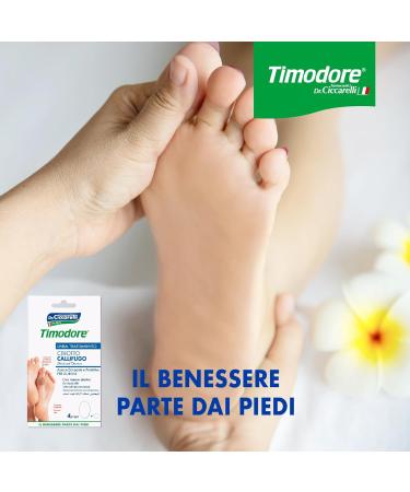 Timodore Chicken Cavity Paving for Calluses - Pain-Free Foot & Hand Care Made in Italy 4 Pieces - Buy Online on GoSupps.com