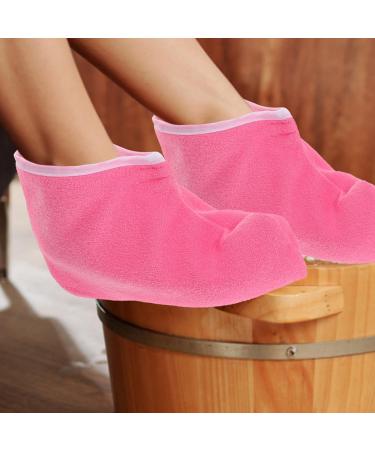 SOIMISS Couvre-pieds Paraffine R utilisable 2 Paires Taille Unique Protection Chaleur Soin des Pieds P dicure Professionnel Enveloppement Thermique Spa - Buy Online on GoSupps.com