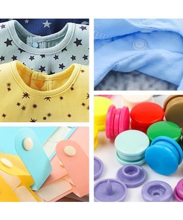460 Sets TmppDeco Plastic Snaps with Pliers | 24-Colors Snap Fasteners Kit for Sewing, Clothing & Crafting - Buy Online on GoSupps.com