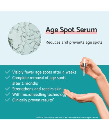 Remescar Age Spot Serum 30ml - Dark Spot Correcting Serum - Clinically Proven Age Spot Remover with Bakuchiol Tranexamic Acid and Anti-Melanogenic Sugars - Hyperpigmentation Cream - Buy Online on GoSupps.com