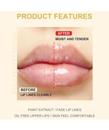 Vigcebit Clear Lip Oil & Gloss Set - Tinted Lip Balm Gift for Christmas & Valentine's Day - Plumping Fruit Extract Lip Glow Oil - Buy Online on GoSupps.com