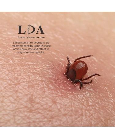 Lifesystems Large Tick Tweezers - Effective & Fast Tick Removal Tool - Buy Online on GoSupps.com