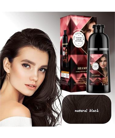  Utapossin Brown Hair Dye Shampoo 400ml Chestnut Brown Instant Hair Dye 3-in-1 Shampoo Hair Dye in Minutes Long-Lasting Shampoo for Men and Women - Buy Online on GoSupps.com