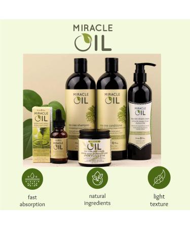Earthly Body Miracle Oil - 100% All Natural | 3 Pack (1 oz Each) | Best for Skin & Hair Care - International Shipping - Buy Online on GoSupps.com