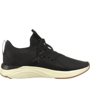 PUMA Women's Softride Sophia Running Shoe 8 - Eco Black/Gold/Marshmallow - Buy Online on GoSupps.com
