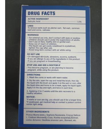 Buy Dr. Luke Corn Removers for Toes - Fast Acting Salicylic Acid Treatment for Corns Calluses & Warts - 0.5 Oz - Effective Deep Corn Removal for Feet & Hands - Buy Online on GoSupps.com