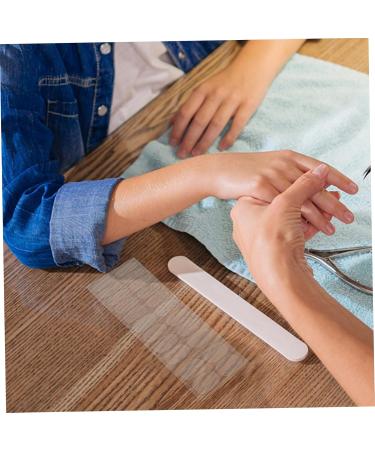 HAPINARY 6 Sheets Nail Patch Gels Transparent Nail Polish Nail Kits Nail Art Stickers Manicure Kit Clear Nail Polish Sheer Nail Polish Nail Sticker Gel Nail Kit Nail Wraps Double Sided Tape - Buy Online on GoSupps.com