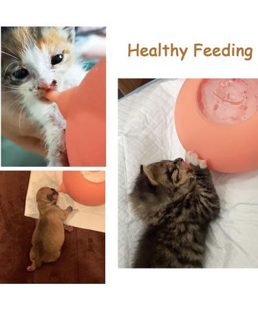oADANNUo Kitten Puppy Nursing Bottles with Feeding Station - 4 Nipples for Multiple Kittens/Puppies - Buy Online on GoSupps.com