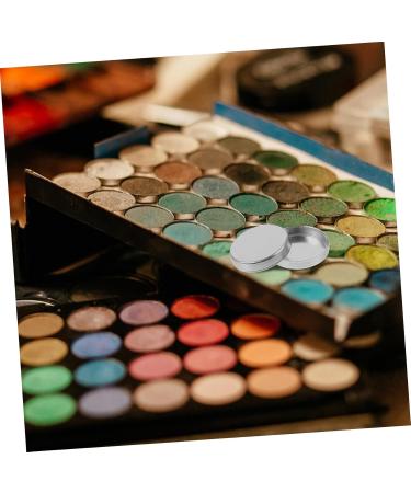 DRESSOOS 10pcs Pressure Plate Packaging Box Eye Shadows Tool Eyeshadow Makeup Pallets Sample Make up Aluminum - Buy Online on GoSupps.com