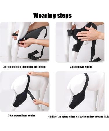 Siopob Dog Leg Brace | Dog Elbow Brace Knee Immobilizer - Leg Braces for Dogs Pet Knee Brace He-lp Dog Keep The Joint Stable Preve-nt Injuries - Buy Online on GoSupps.com