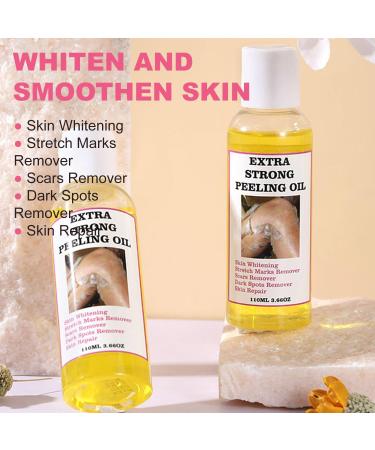  MagiSel Body Peeling Oil Exfoliating Oil 110ml Scrub for Dark Spots Whiten & Soften Callus Removal Brightening Skin Tone - Buy Online on GoSupps.com