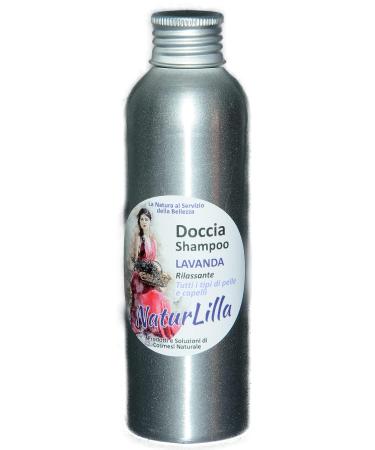 Centisia NLSoft Lavender Shampoo 150 ml Natural Cleansing for Body and Hair Aloe Vera Rice Milk Silk and Olive Oil Nourishing Cleansing Strengthening and Hydrating