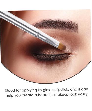 Balacoo 2pcs Double Ended Lipstick Brush & Concealer Brush Set - Aluminum Alloy for Flawless Makeup Application - Buy Online on GoSupps.com