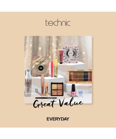 Technic 13Pc Showstopper Gift Set - Vegan & Cruelty-Free Makeup for Eyes, Cheeks, Face, Lips, & Nails - Great Value Gift Box - Buy Online on GoSupps.com